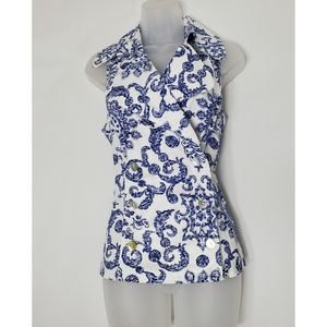 Couleur By Finley Paisley Sleeveless Top